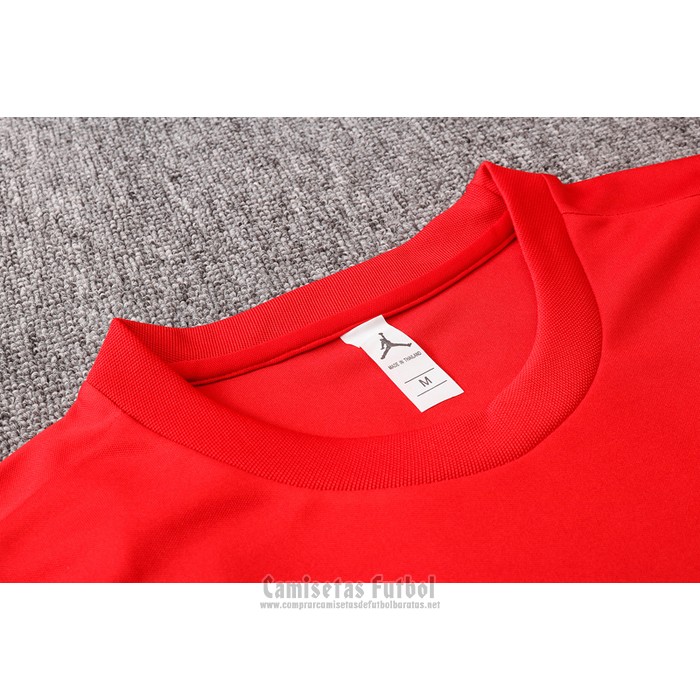 Chandal del Paris Saint-Germain Jordan Manga Corta 2020-2021 Rojo